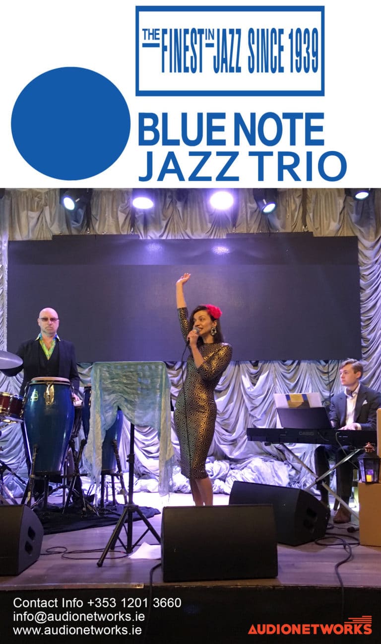 Blue Note Jazz Trio Irish Jazzy Wedding Bands Ireland